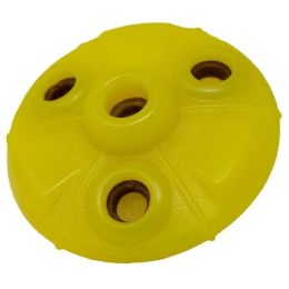 Starmark Flex Grip Treat Ringer UFO Yellow, 1ea/MD