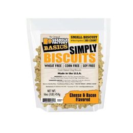 K9 Granola Simply Biscuits,  Small Cheese & Bacon 1Lb