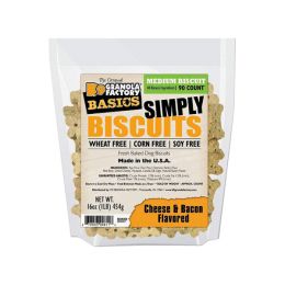 K9 Granola Simply Biscuits, Medium Cheese & Bacon 1Lb