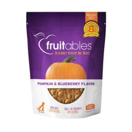 Fruitables Crunchy Baked Dog Treats-Pumpkin/Blueberry, 1ea/7 oz