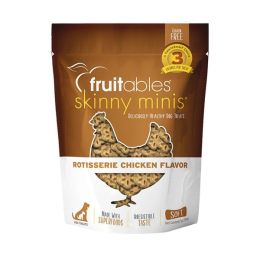 Fruitables Skinny Minis Soft Dog Treats Rotisserie Chicken, 5 oz