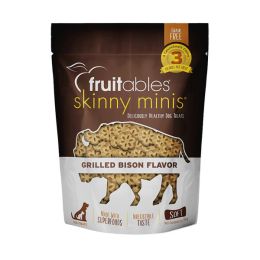 Fruitables Skinny Minis Soft Dog Treats-Grilled Bison, 1ea/5 oz