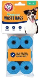 Arm and Hammer Dog Waste Refill Bags Fresh Scent Blue (size: 90 count)