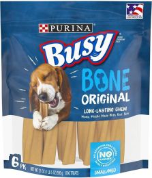 Purina Busy Bone Real Meat Dog Treats Original (size: 21 oz)