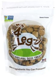 4Legz Organic Sweet Potato Crunchy Dog Cookies (size: 7 oz)