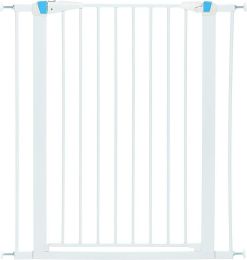 MidWest Glow in the Dark Steel Pet Gate White (size: 39" tall - 1 count)