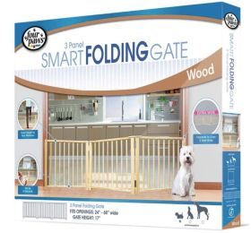 Four Paws Free Standing Gate for Small Pets (size: 3 Panel (For openings 24"-64" Wide))