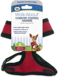 Four Paws Comfort Control Harness - Red (size: Small - For Dogs 5-7 lbs (14"-16" Chest & 8"-10" Neck))