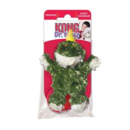 KONG Plush Frog Dog Toy (size: X-Small - 4")