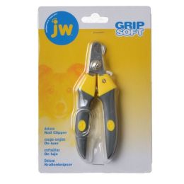 JW Gripsoft Delux Nail Clippers (size: medium)