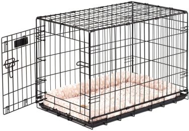 Precision Pet Pro Value by Great Crate - 1 Door Crate - Black (size: Model 3000 (30"L x 19"W x 21"H) For Dogs up to 40 lbs)