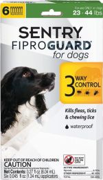 Sentry FiproGuard for Dogs (size: Dogs 23-44 lbs (6 Doses))