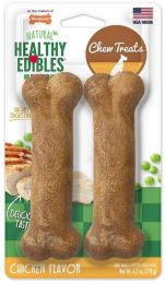 Nylabone Healthy Edibles Wholesome Dog Chews - Chicken Flavor (size: Wolf - 5.5" Long (2 Pack))