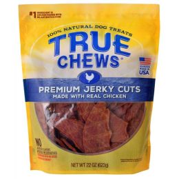 True Chews Premium Jerky Cuts with Real Chicken (size: 22 oz)