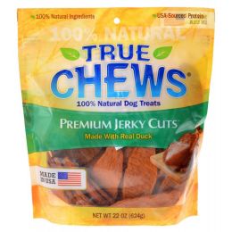 True Chews Premium Jerky Cuts with Real Duck (size: 22 oz)