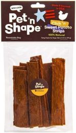 Pet 'n Shape Natural Chik 'n Sweet Potato Strips Dog Treats (size: 3.5 oz)