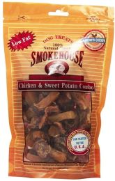 Smokehouse Chicken and Sweet Potato Combo Natural Dog Treat (size: 8 oz)